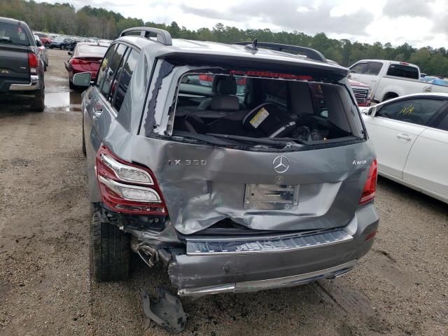 WDCGG8JB3FG440281 - 2015 MERCEDES-BENZ GLK 350 4M SILVER photo 9