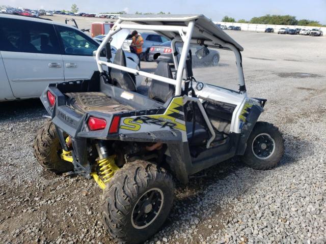 4XAVE7EA1EF267225 - 2014 POLARIS RZR 800 S WHITE photo 4