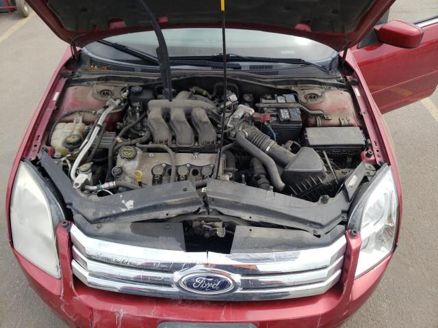 3FAHP08129R184971 - 2009 FORD FUSION SEL RED photo 7