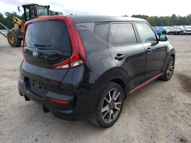 KNDJ63AU2M7755976 - 2021 KIA SOUL BLACK photo 4