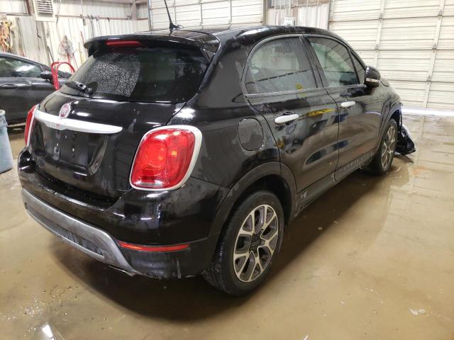 ZFBCFXCBXJP668191 - 2018 FIAT 500X TREKK BLACK photo 4