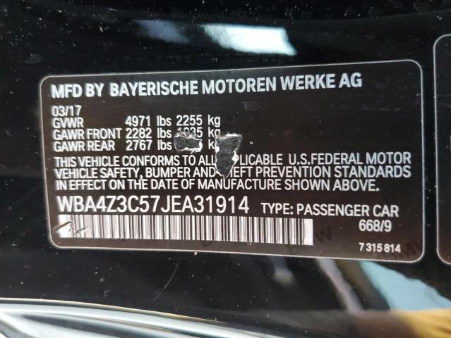 WBA4Z3C57JEA31914 - 2018 BMW 430XI  photo 10