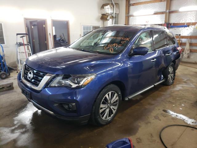 5N1DR2MN8HC670930 - 2017 NISSAN PATHFINDER BLUE photo 2