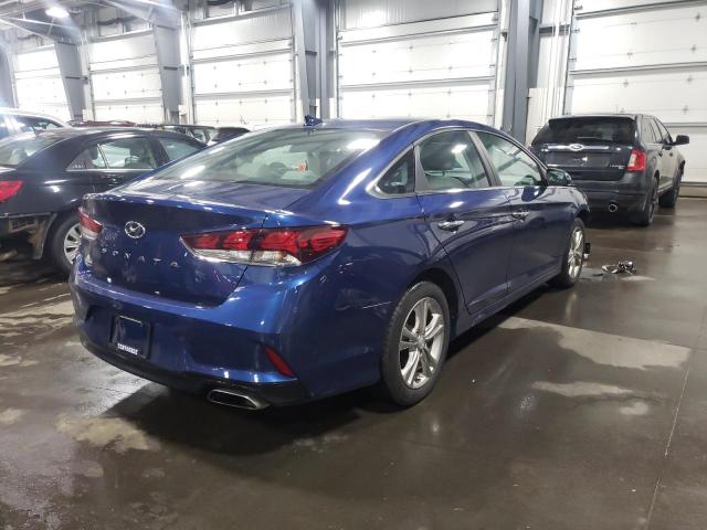 5NPE34AF8KH760545 - 2019 HYUNDAI SONATA LIM BLUE photo 4