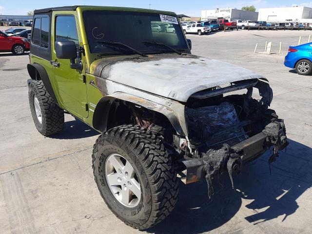 1J4AA2D10AL226386 - 2010 JEEP WRANGLER S GREEN photo 1