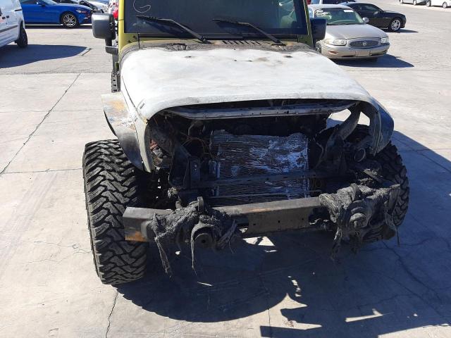 1J4AA2D10AL226386 - 2010 JEEP WRANGLER S GREEN photo 9