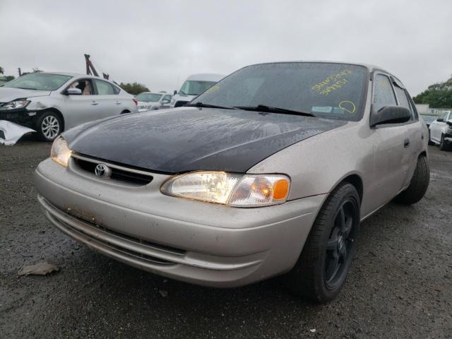 2T1BR12E7YC349851 - 2000 TOYOTA COROLLA VE SILVER photo 2