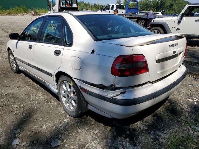 YV1VS2558YF583159 - 2000 VOLVO S40 WHITE photo 3