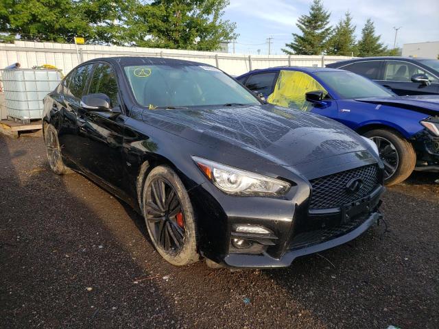 JN1EV7AR8HM841505 - 2017 INFINITI Q50 PREMIU BLACK photo 1