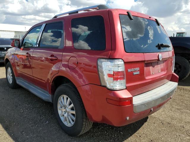 4M2CU87108KJ01192 - 2008 MERCURY MARINER PR RED photo 3