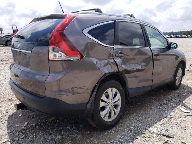 5J6RM3H72CL027485 - 2012 HONDA CR-V EXL GRAY photo 4