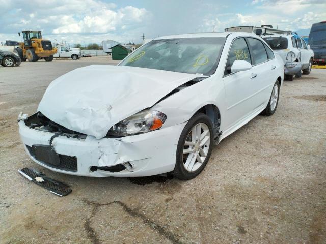 2G1WC5E35E1139384 - 2014 CHEVROLET IMPALA LIM WHITE photo 2