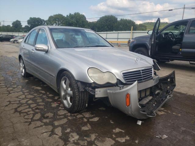 WDBRF40J04F486753 - 2004 MERCEDES-BENZ C 230K SPO SILVER photo 1