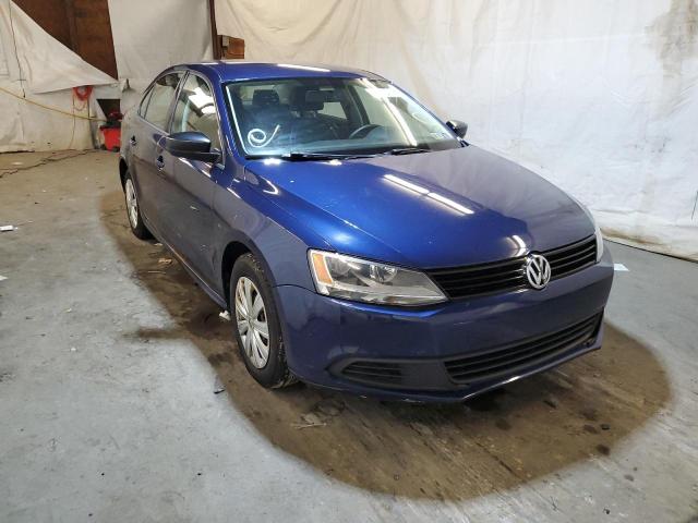 3VW2K7AJ0EM334355 - 2014 VOLKSWAGEN JETTA BASE 蓝色 照片 1