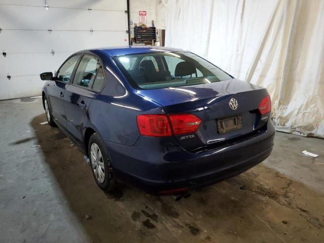 3VW2K7AJ0EM334355 - 2014 VOLKSWAGEN JETTA BASE 蓝色 照片 3