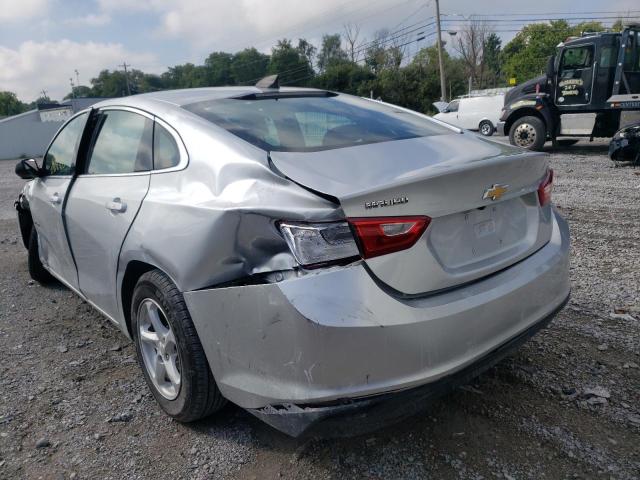 1G1ZB5ST6JF243776 - 2018 CHEVROLET MALIBU LS SILVER photo 3