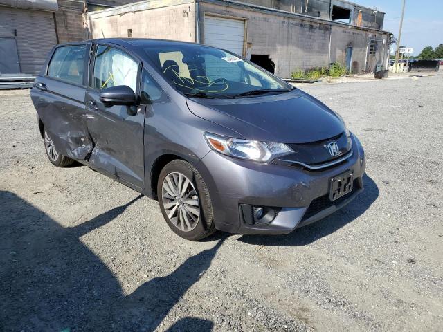 JHMGK5H79GX034137 - 2016 HONDA FIT EX GRAY photo 1