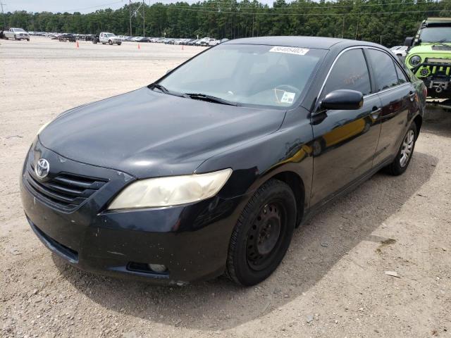 4T1BE46K17U104960 - 2007 TOYOTA CAMRY CE BLACK photo 2