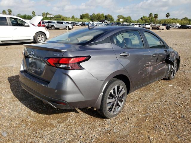 3N1CN8FV4LL811326 - 2020 NISSAN VERSA SR CHARCOAL photo 4