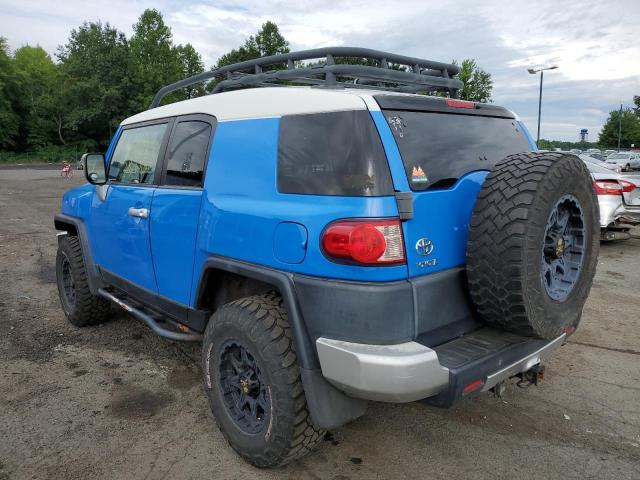 JTEBU11F470035362 - 2007 TOYOTA FJ CRUISER BLUE photo 3