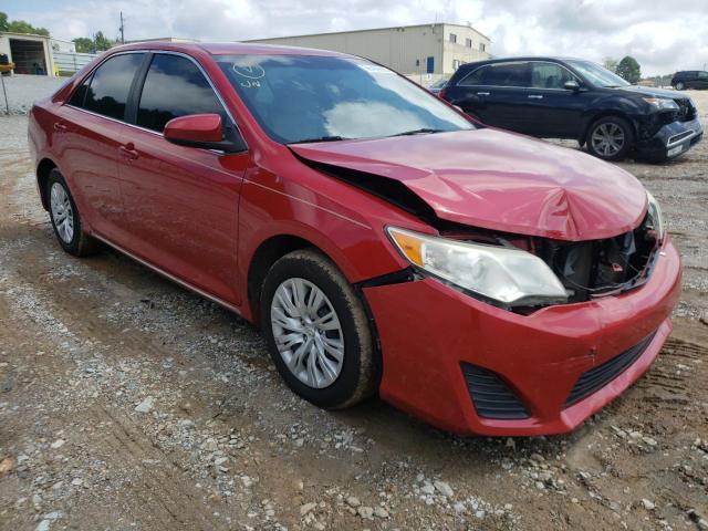 4T1BF1FK0CU550541 - 2012 TOYOTA CAMRY BASE RED photo 1