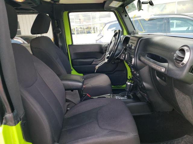 1C4AJWAGXDL531310 - 2013 JEEP WRANGLER S GREEN photo 5