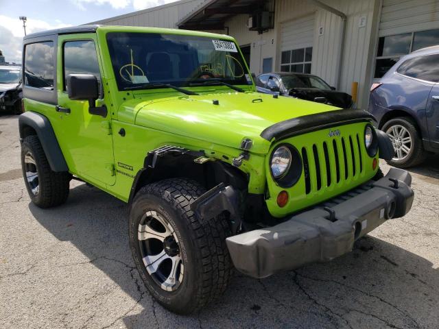 1C4AJWAGXDL531310 - 2013 JEEP WRANGLER S GREEN photo 9