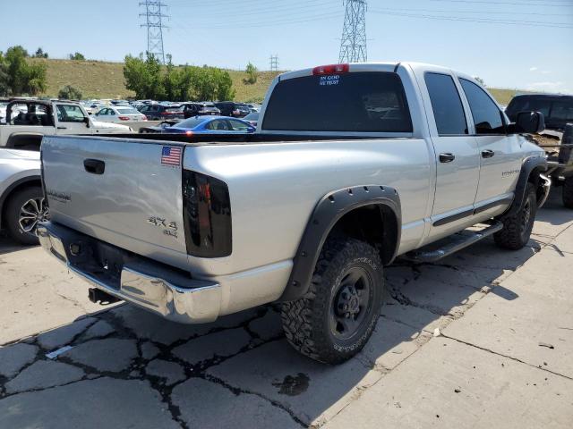 3D7KU28D83G797314 - 2003 DODGE RAM 2500 S Արծաթագույն լուսանկար 4