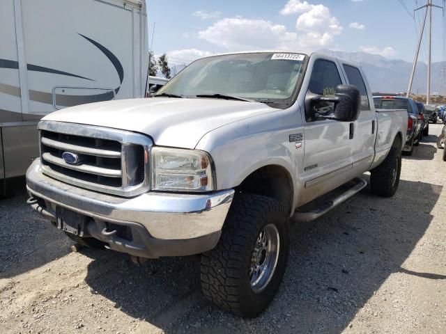 1FTSW31F32ED46061 - 2002 FORD F350 SRW S SILVER photo 2