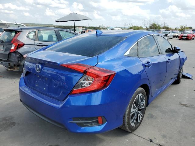 19XFC1F3XGE038202 - 2016 HONDA CIVIC EX BLUE photo 4