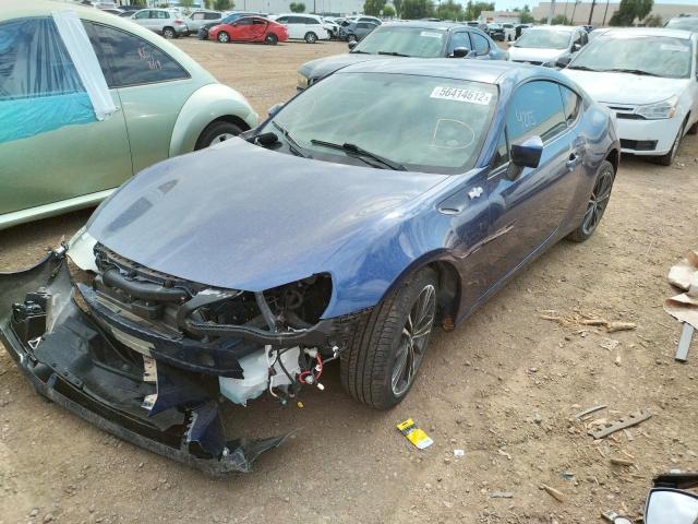 JF1ZNAA17G9708120 - 2016 TOYOTA SCION FR-S BLUE photo 2