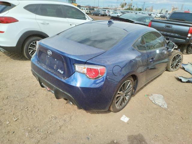 JF1ZNAA17G9708120 - 2016 TOYOTA SCION FR-S BLUE photo 4