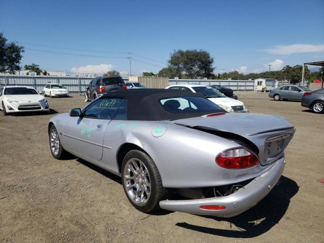 SAJDA42B91PA22273 - 2001 JAGUAR XKR SILVER photo 3