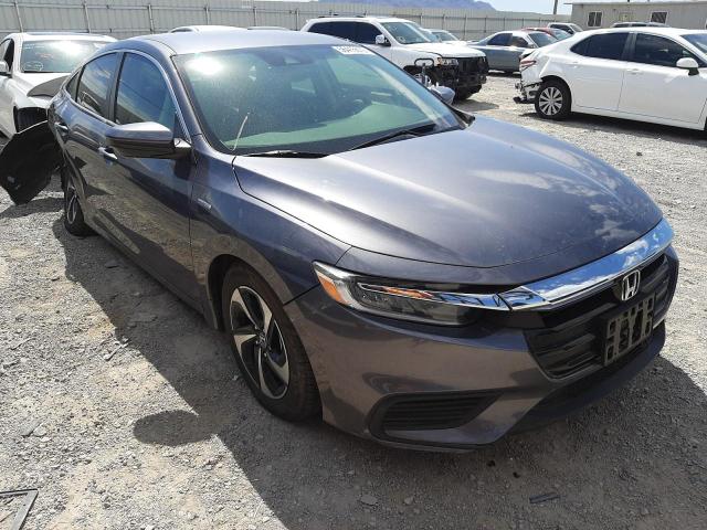 19XZE4F56ME002416 - 2021 HONDA INSIGHT EX GRAY photo 1