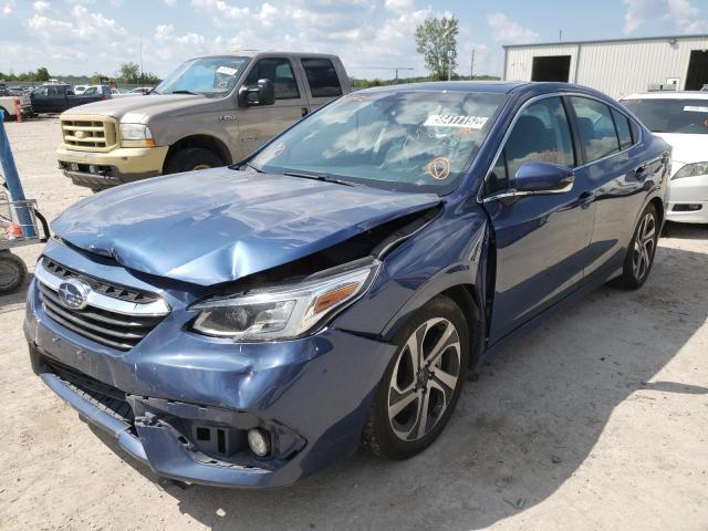 4S3BWAN65L3012092 - 2020 SUBARU LEGACY LIM BLUE photo 2