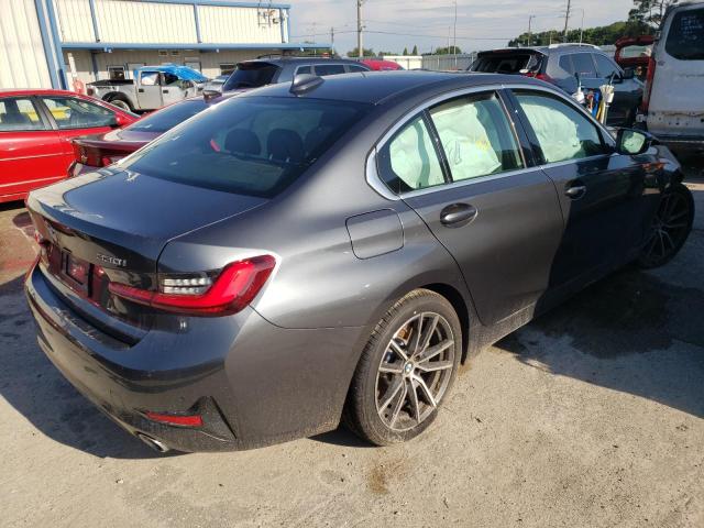 3MW5R1J08N8C58339 - 2022 BMW 330I CHARCOAL photo 4