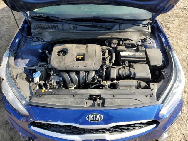 3KPF24AD9KE011232 - 2019 KIA FORTE FE BLUE photo 7