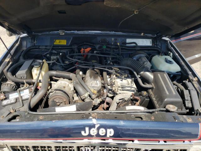 1J4FJ58S4ML615336 - 1991 JEEP CHEROKEE L BLUE photo 7