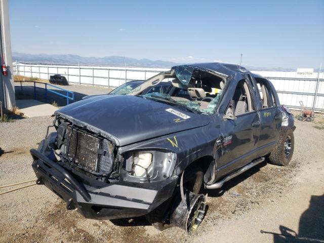 3D7KS28A78G195667 - 2008 DODGE RAM 2500 S GRAY photo 2