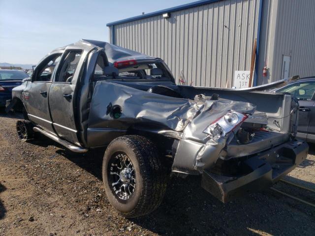 3D7KS28A78G195667 - 2008 DODGE RAM 2500 S GRAY photo 3