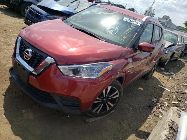 3N1CP5CV2LL499620 - 2020 NISSAN KICKS SV RED photo 2