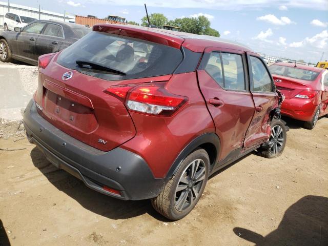 3N1CP5CV2LL499620 - 2020 NISSAN KICKS SV RED photo 4