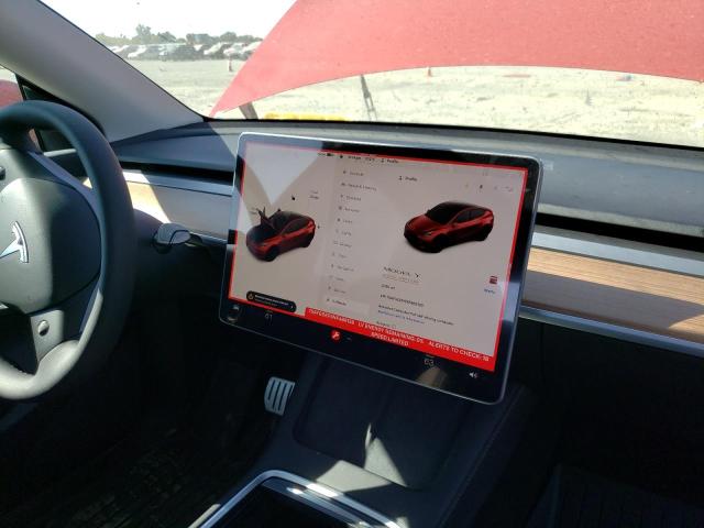 7SAYGDEF9NF489139 - 2022 TESLA MODEL Y أحمر صورة 9