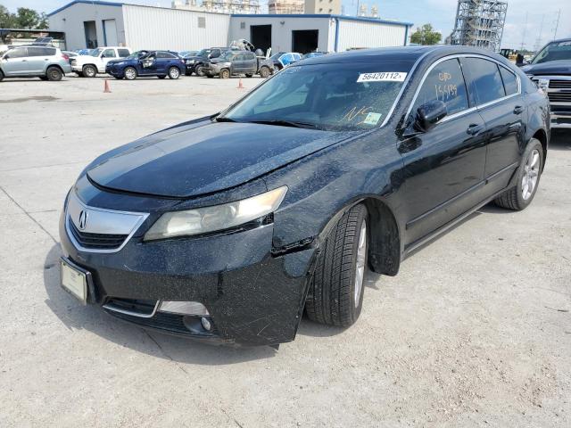 19UUA8F54DA001475 - 2013 ACURA TL TECH BLACK photo 2