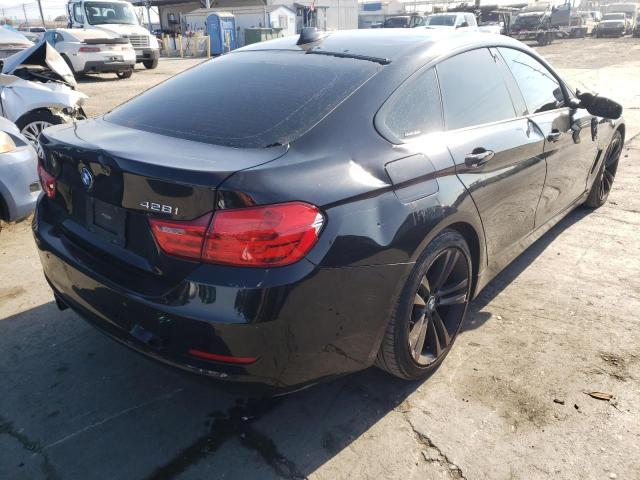 WBA4A9C53FGL85478 - 2015 BMW 428 I GRAN BLACK photo 4