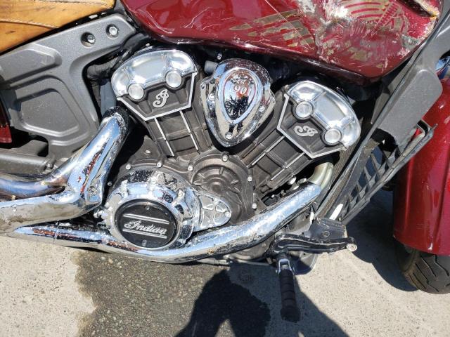 56KMSA005H3119636 - 2017 INDIAN MOTORCYCLE CO. SCOUT ABS BURGUNDY photo 7