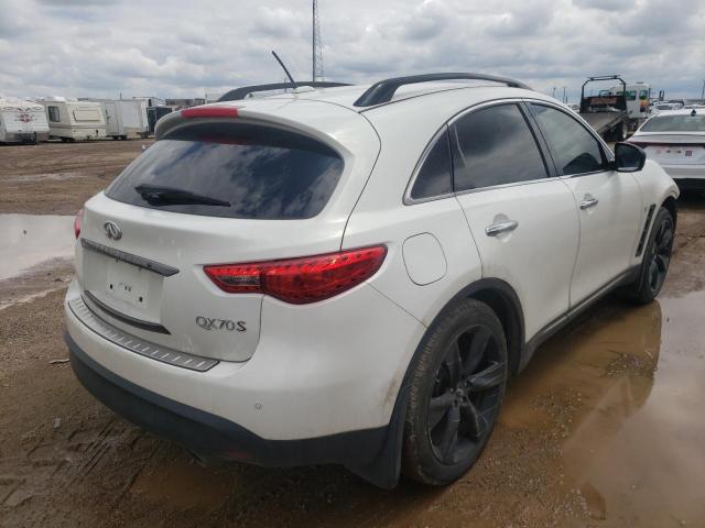 JN8CS1MU1GM670898 - 2016 INFINITI QX70 WHITE photo 4