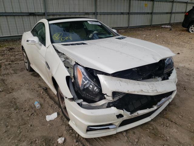 WDDPK3JA9GF117879 - 2016 MERCEDES-BENZ SLK 300 WHITE photo 1