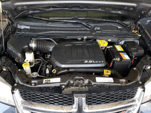 2C4RDGCG8DR807116 - 2013 DODGE GRAND CARA GRAY photo 7