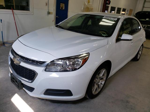 1G11C5SL4FF323739 - 2015 CHEVROLET MALIBU 1LT თეთრი ფოტო 2